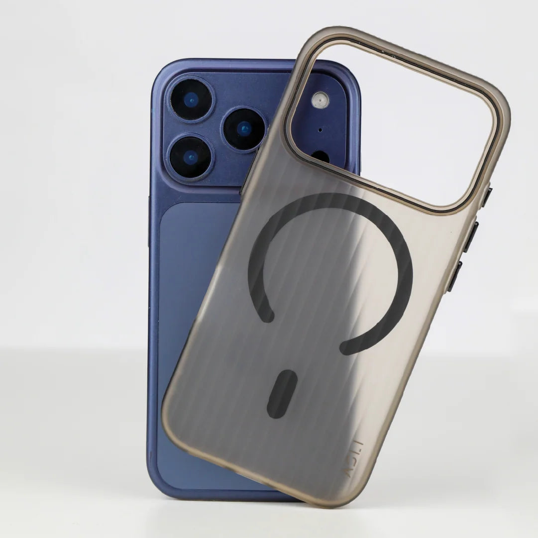 ASLI Corrugatedmag Wave Refined Magsafe Case With Enhanced Camera Protection Case For iPhone 17 Pro