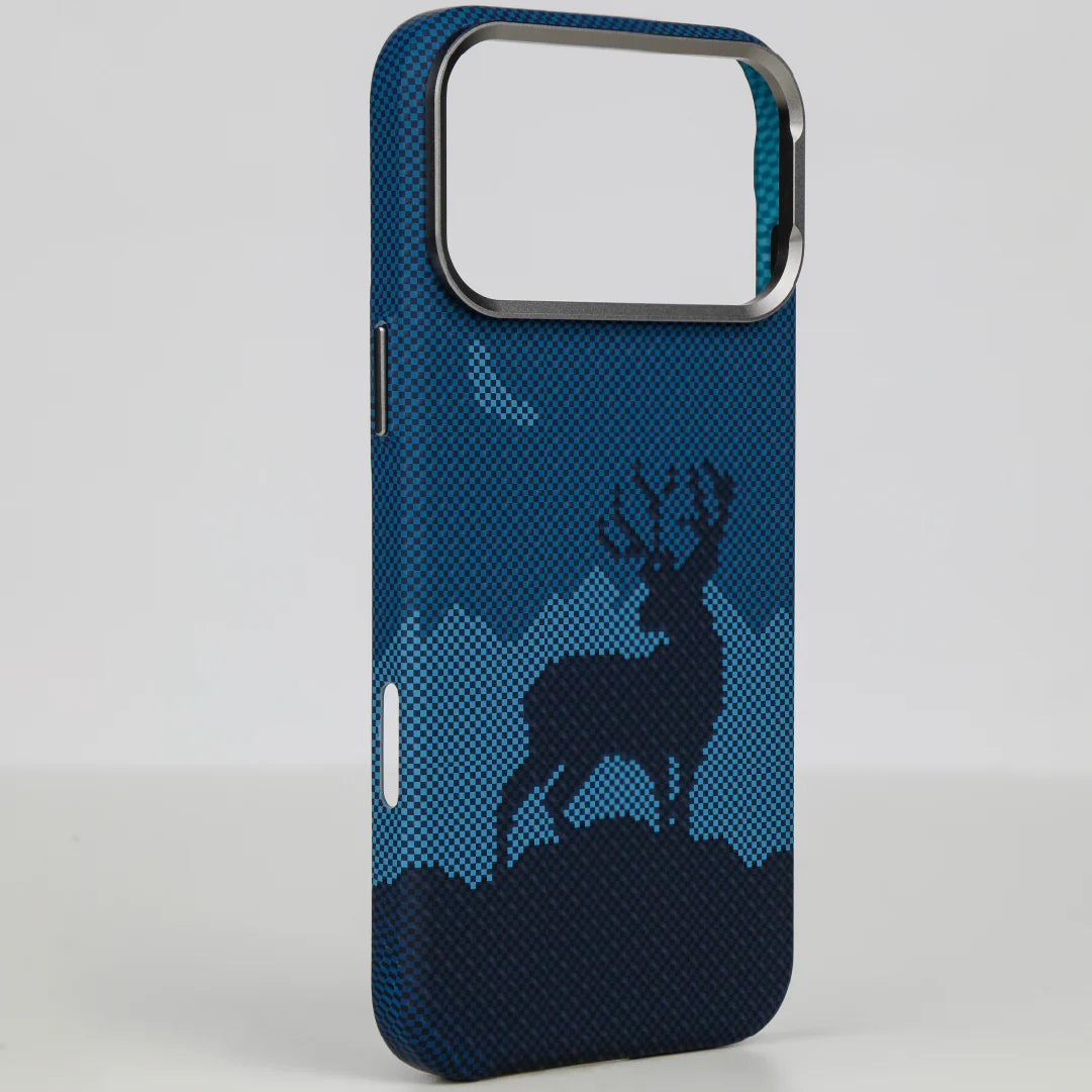 LZEL MagCarbon Deer Cover for iPhone 17 Pro Max