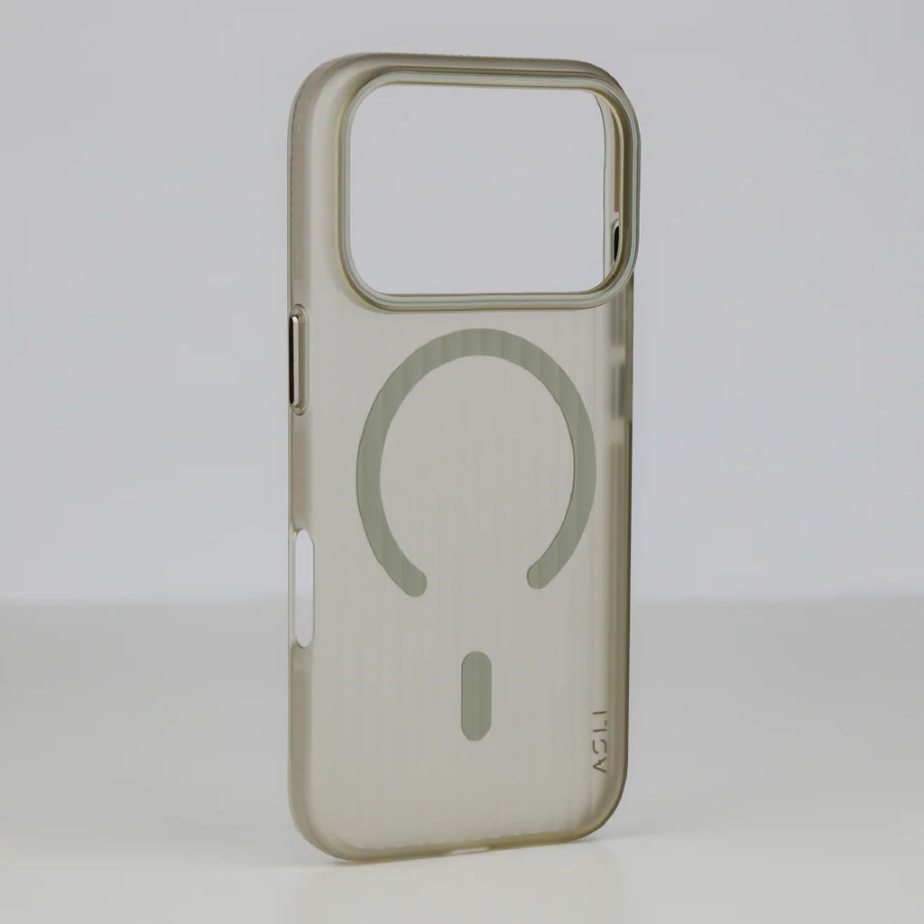ASLI Corrugatedmag Wave Refined Magsafe Case With Enhanced Camera Protection Case For iPhone 17 Pro Max