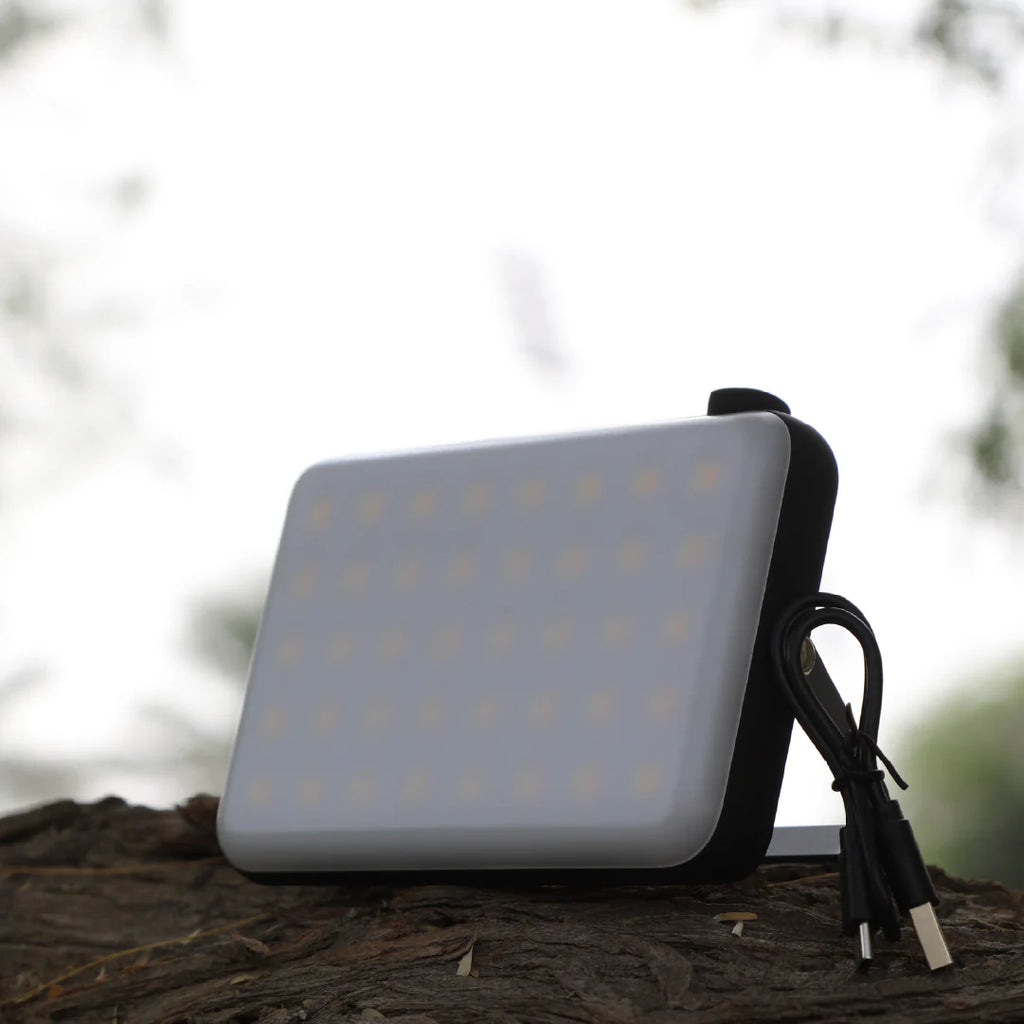 LZEL Luminova Surg10 LED Light & Powerbank 100â??800 Lumens, USB-C â?? Black