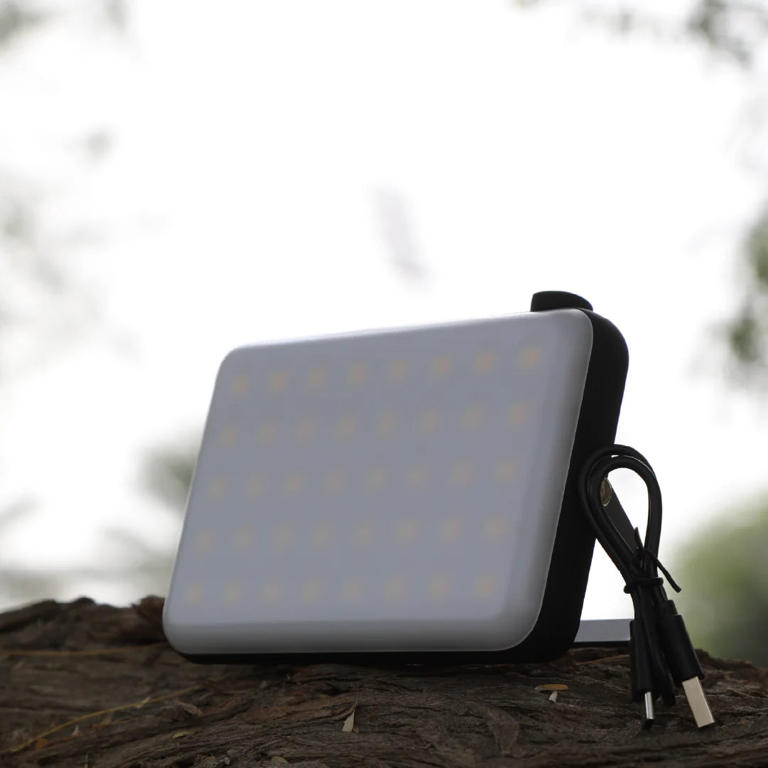 LZEL Luminova Surg10 LED Light & Powerbank 100â??800 Lumens, USB-C â?? Black