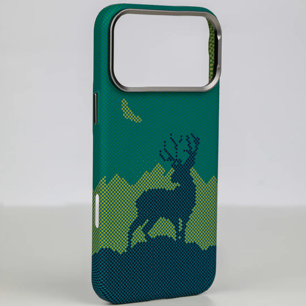 LZEL MagCarbon Deer Cover for iPhone 17 Pro Max