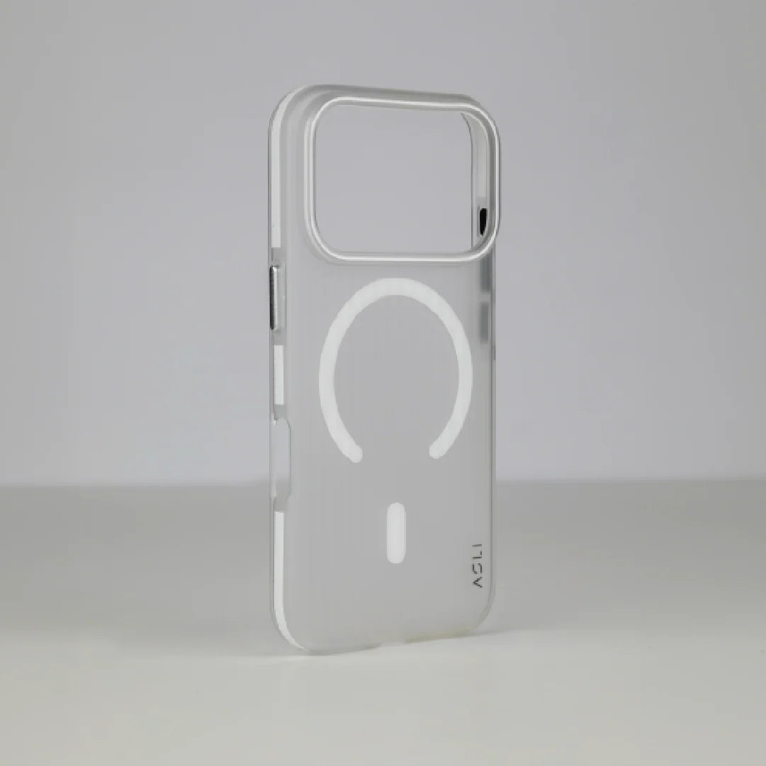 ASLI Corrugatedmag Wave Refined Magsafe Case With Enhanced Camera Protection Case For iPhone 17 Pro
