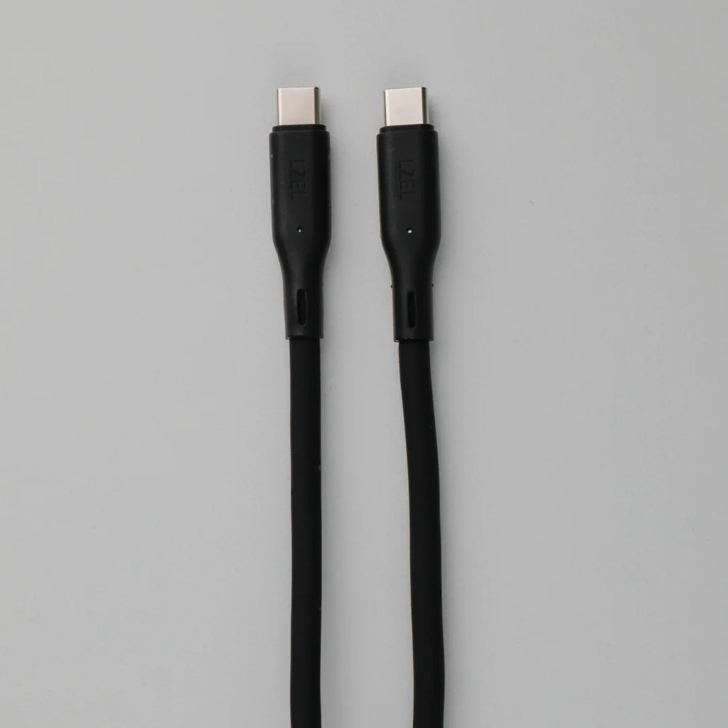 LZEL Celeris Silox CXL Soft Silicone USB-C to USB-C Cable, 480Mbps, 240W Max, 2m