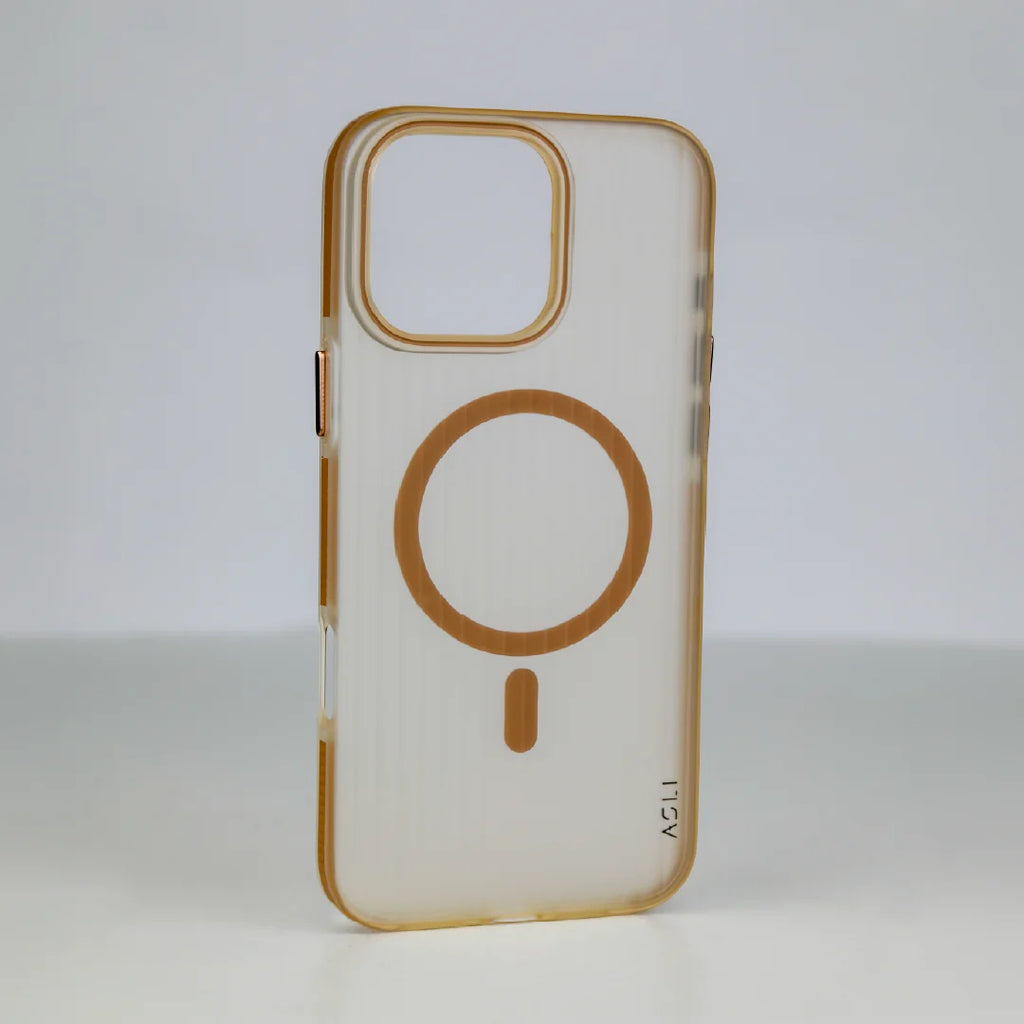 ASLI Corrugatedmag Wave Refined Magsafe Case With Enhanced Camera Protection Case  For iPhone 16 Pro Max