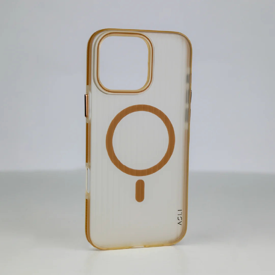 ASLI Corrugatedmag Wave Refined Magsafe Case With Enhanced Camera Protection Case  For iPhone 16 Pro Max