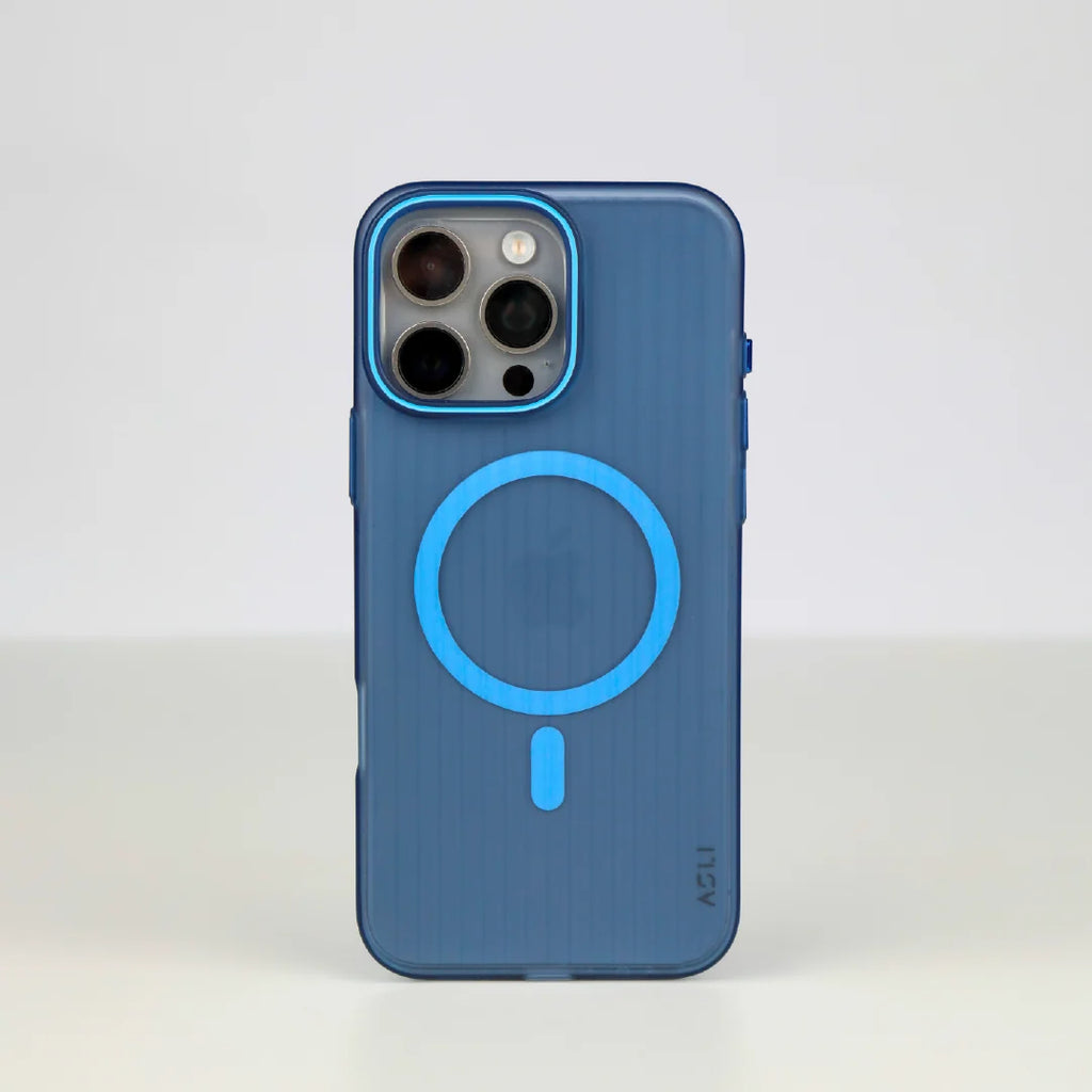 ASLI Corrugatedmag Wave Refined Magsafe Case With Enhanced Camera Protection Case  For iPhone 16 Pro Max