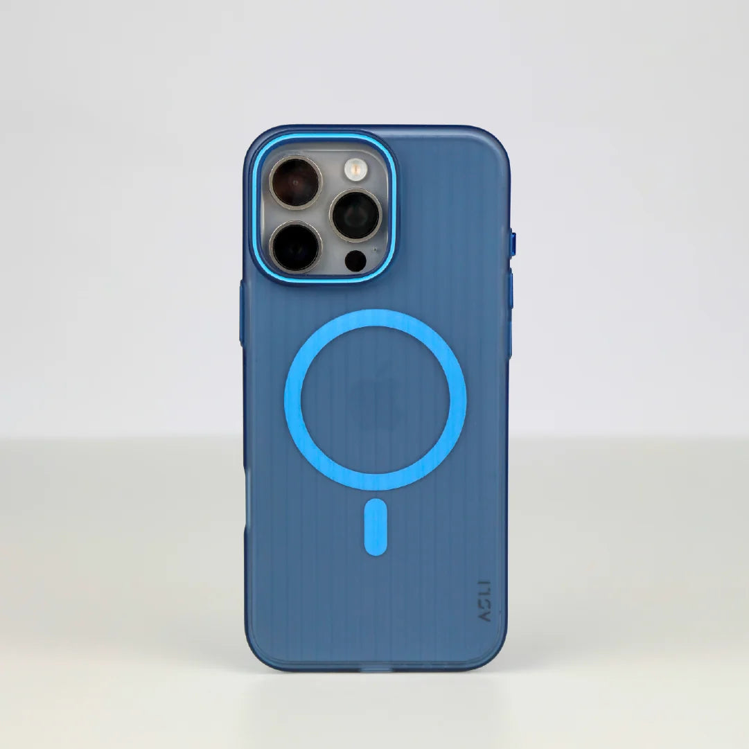 ASLI Corrugatedmag Wave Refined Magsafe Case With Enhanced Camera Protection Case  For iPhone 16 Pro Max