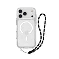 Asli Global LanyardMag MagSafe Case for iPhone 17 Pro Max â€“ Built-In Lanyard | Clear/White