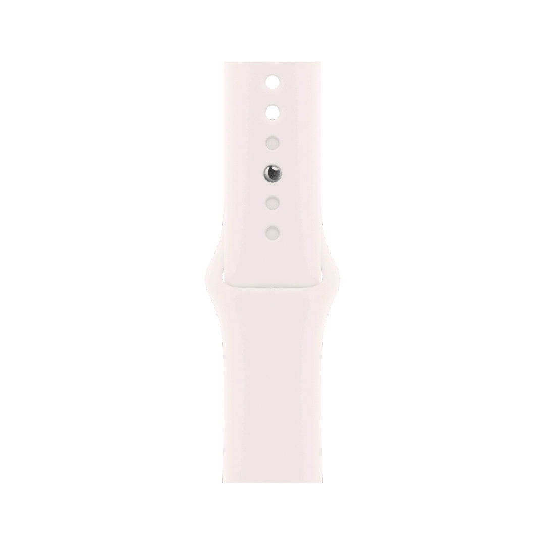 Apple Watch Series 11 - GPS - 42mmÂ - Rose Gold Aluminium Case with Light Blush Sport Band - M/L