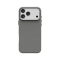LZEL Magcarbon 3Dgrip Case For Iphone 17 Pro | Gray