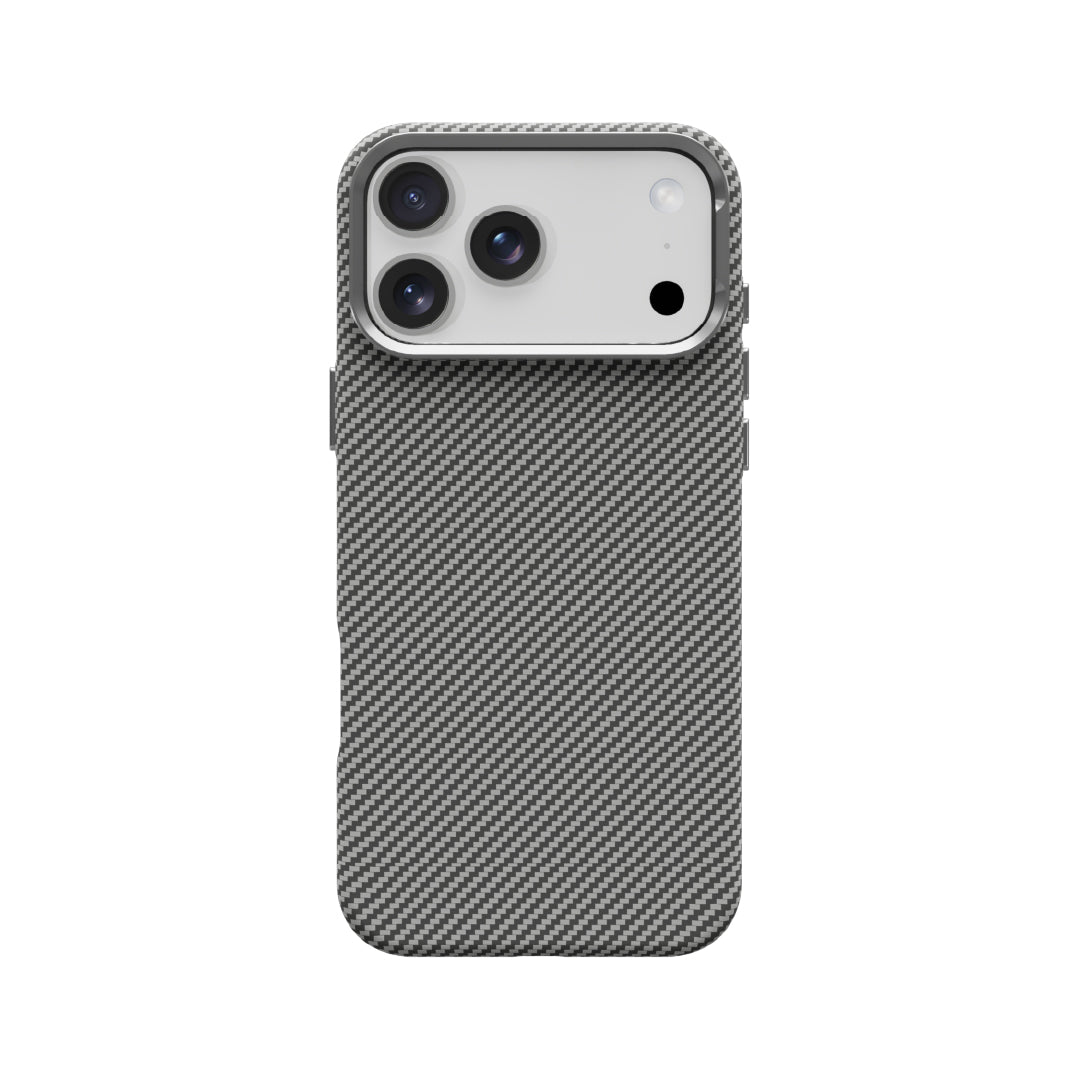 LZEL Magcarbon 3Dgrip Case For Iphone 17 Pro | Gray