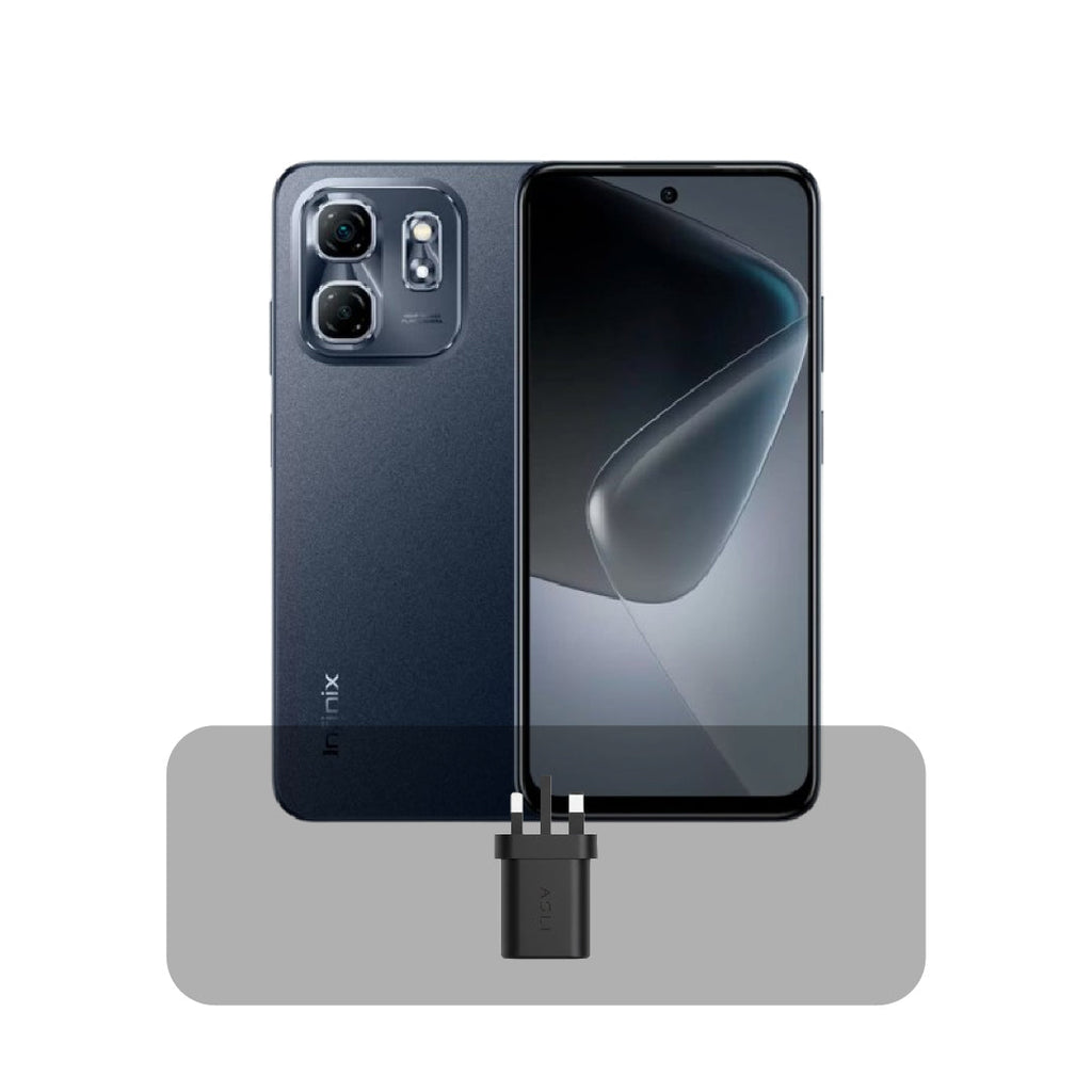 Infinix Hot 50i - 256GB - 4GB RAM - 6.7 inch + Bundle Offer | Black