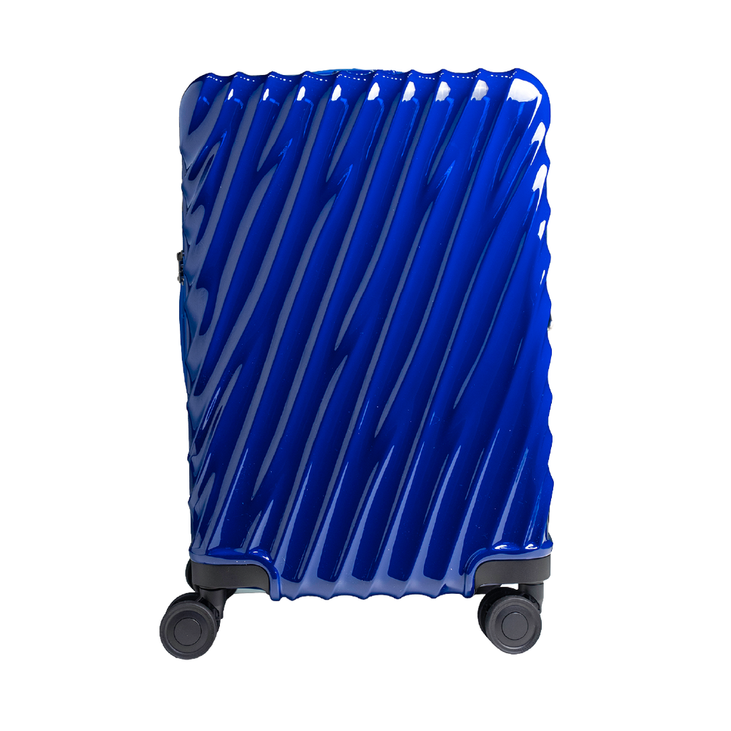 90 Percent 4 Wheels 20 Inch Suitcase | Dark Blue