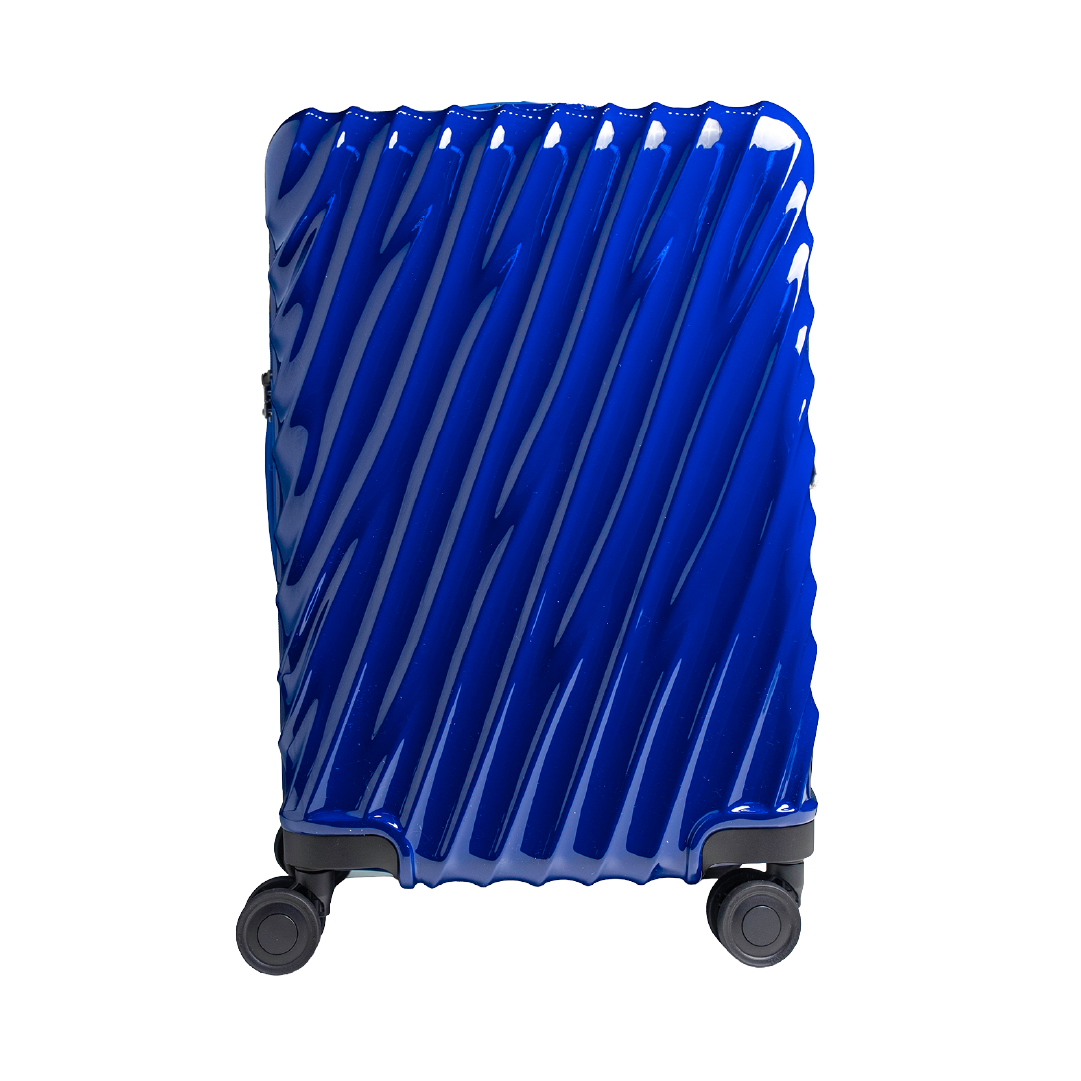 90 Percent 4 Wheels 20 Inch Suitcase | Dark Blue