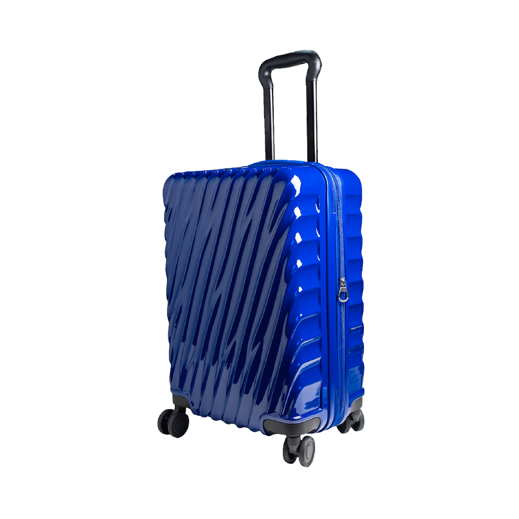 90 Percent 4 Wheels 20 Inch Suitcase | Dark Blue