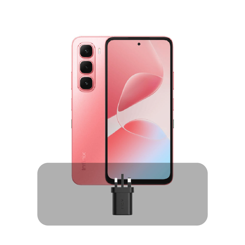 Infinix Hot 60i 4G – 128GB / 4+4GB RAM - Battery 5160mAh + Bundle Offer | Red