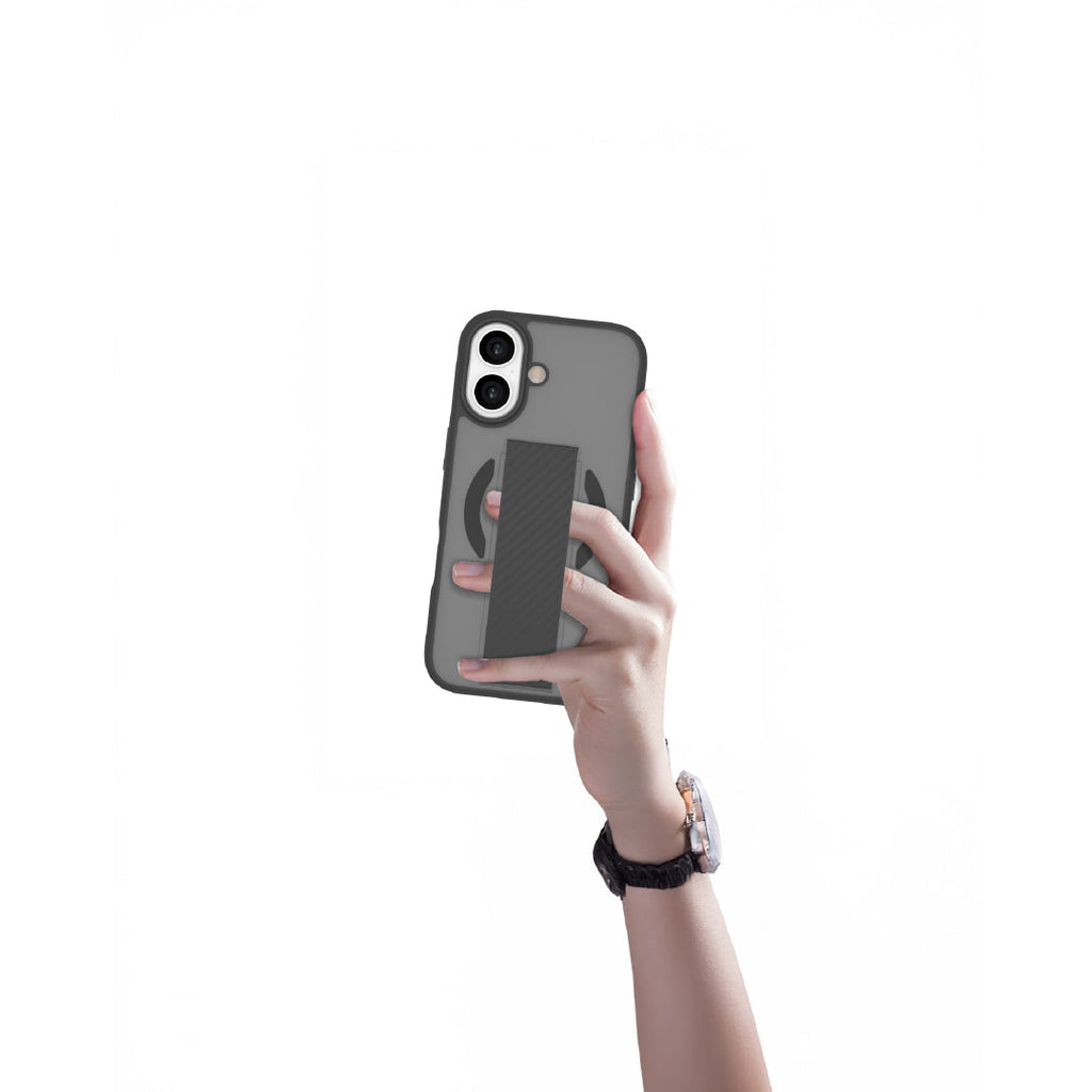 LZEL MagMatte Band Case for iPhone 17 | Black