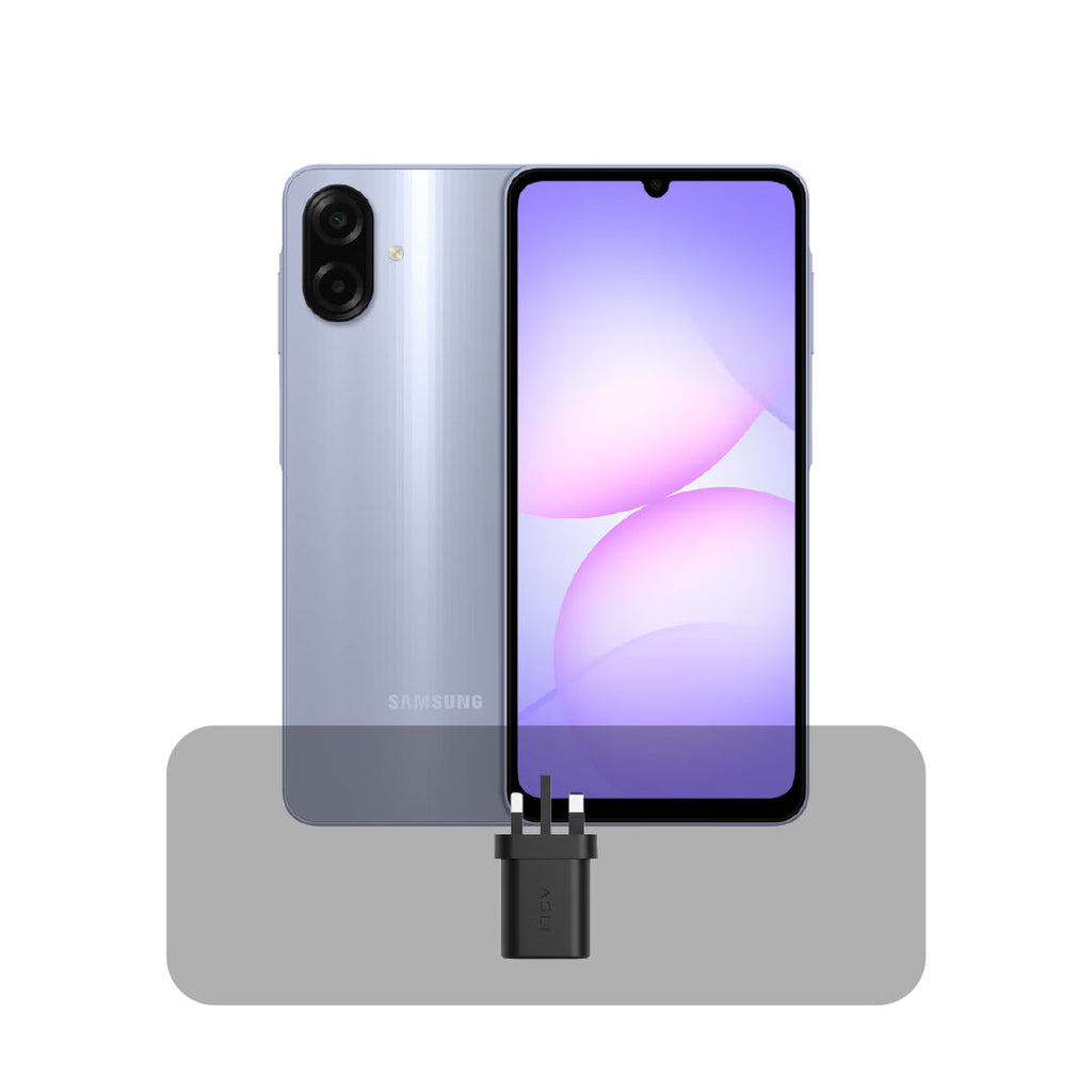 Samsung Galaxy A07 Phone - 64GB - 4GB RAM - 6.7 inch + Bundle Offer | Light Violet