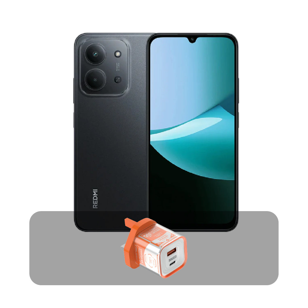 Xiaomi Redmi 15C Phone 6.9-inch 8GB RAM 256GB  Bundle Offer | Black