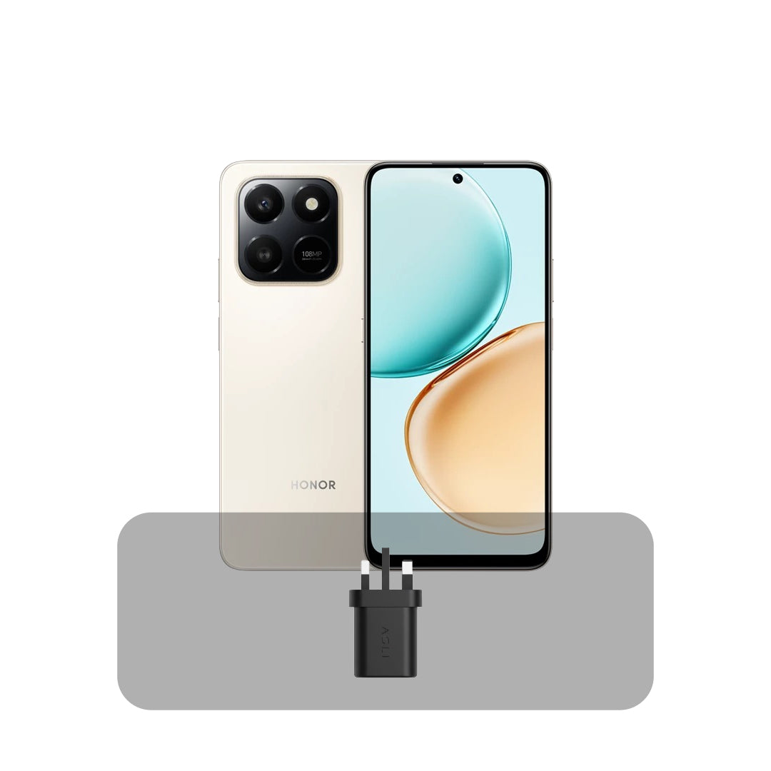 HONOR X7D 4G - 256GB - 8GB RAM + Bundle Offer | Desert Gold