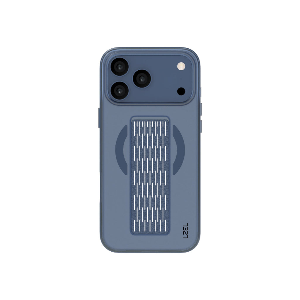 LZEL Mattemag Kickstand Matte Strap Magsafe Case With Enhanced Edge Protection Case For iPhone 17 Pro