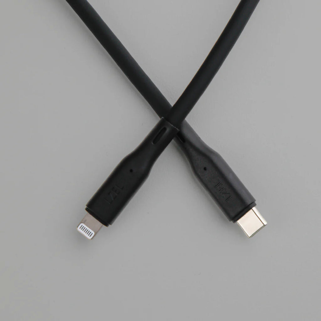 LZEL Celeris Silox CXL Soft Silicone USB-C to Lightning Cable, 480Mbps, 60W Max, 2m