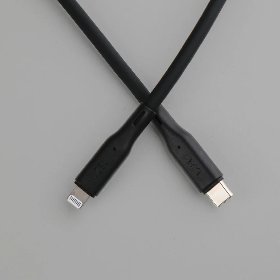 LZEL Celeris Silox CXL Soft Silicone USB-C to Lightning Cable, 480Mbps, 60W Max, 2m