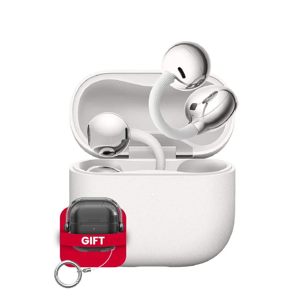 Huawei FreeClip 2 Wireless Earbuds + Free Cover |  White