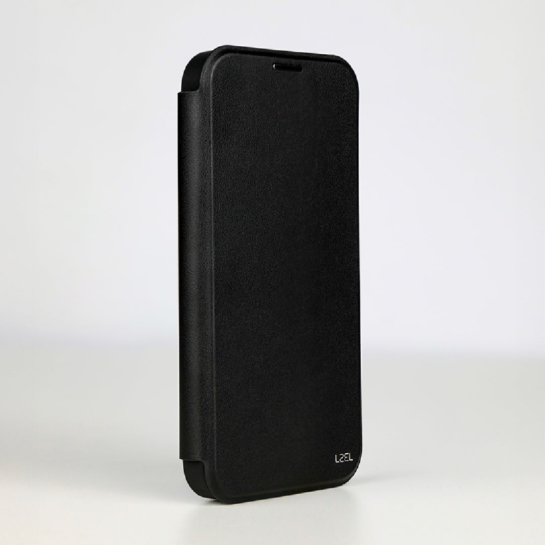 LZEL MagFlip Wallet Case for iPhone 17 Pro Max | Black