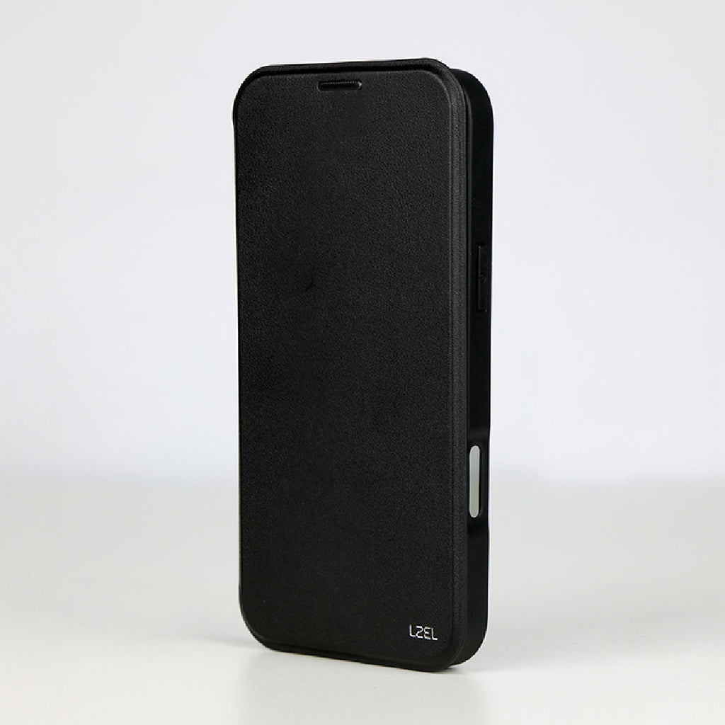 LZEL MagFlip Wallet Case for iPhone 17 Pro Max | Black