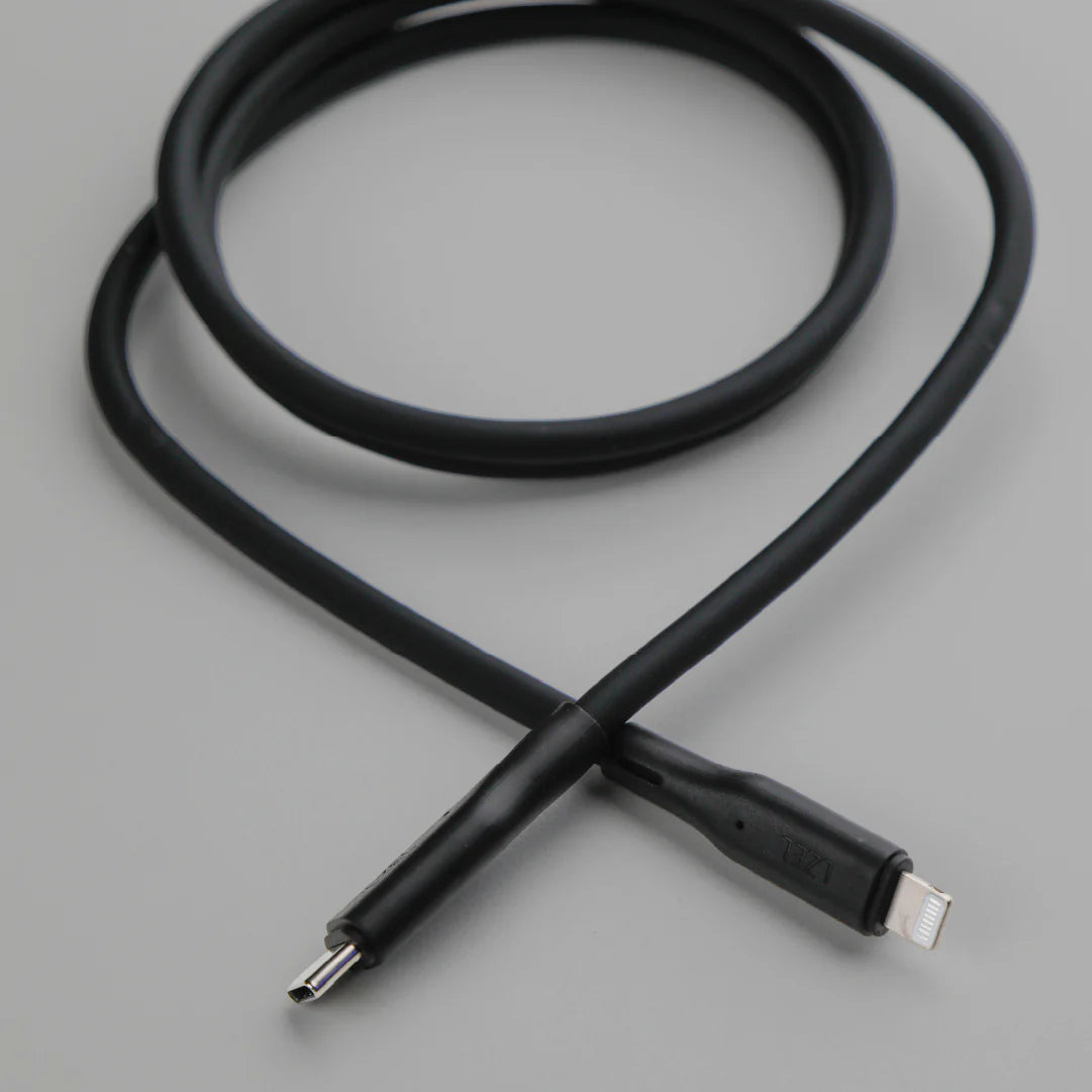 LZEL Celeris Silox CXL Soft Silicone USB-C to Lightning Cable, 480Mbps, 60W Max, 2m