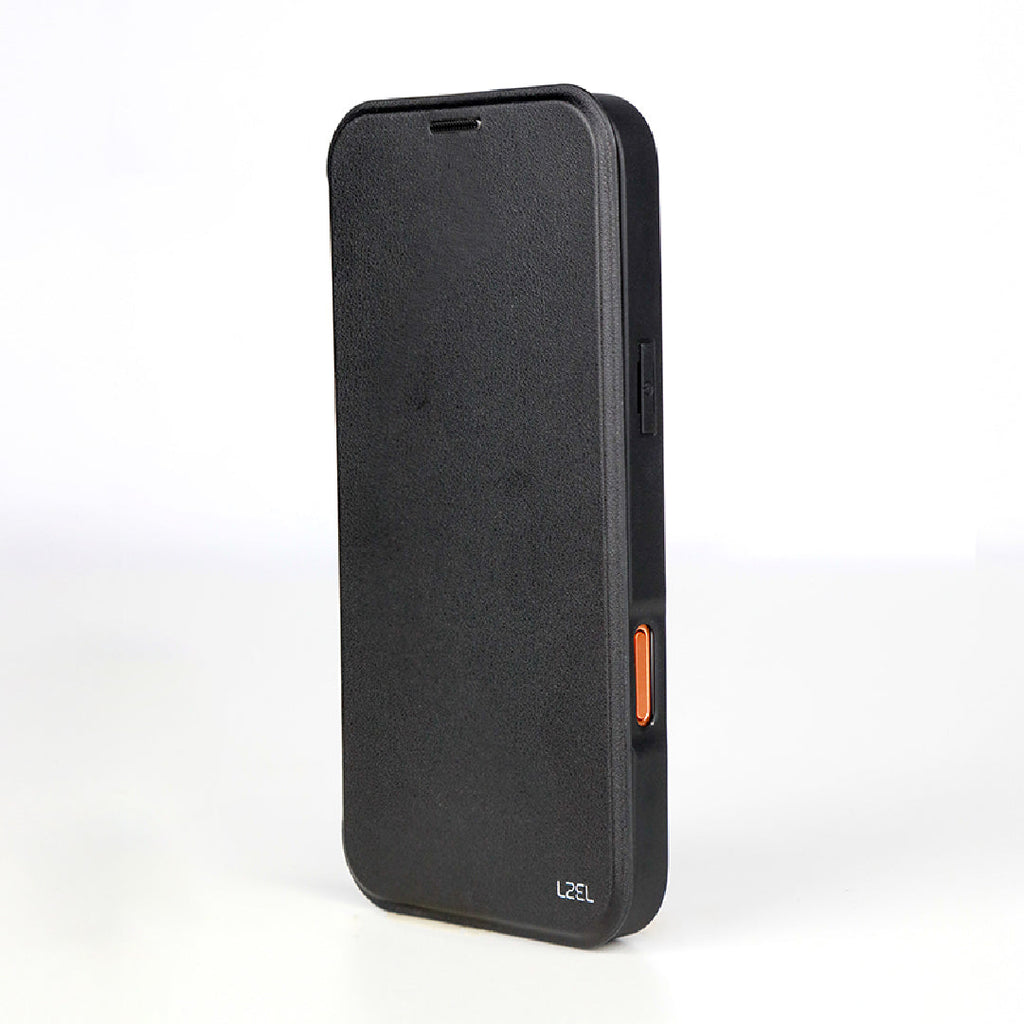 LZEL MagFlip Wallet Case for iPhone 17 Pro Max | Black