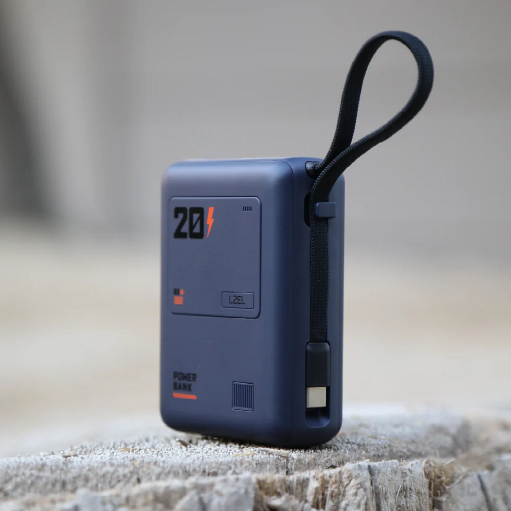 LZEL Zenoflex Surge20 Portable 20000Mah  65W Max Pd Power Bank Dual Usb-C