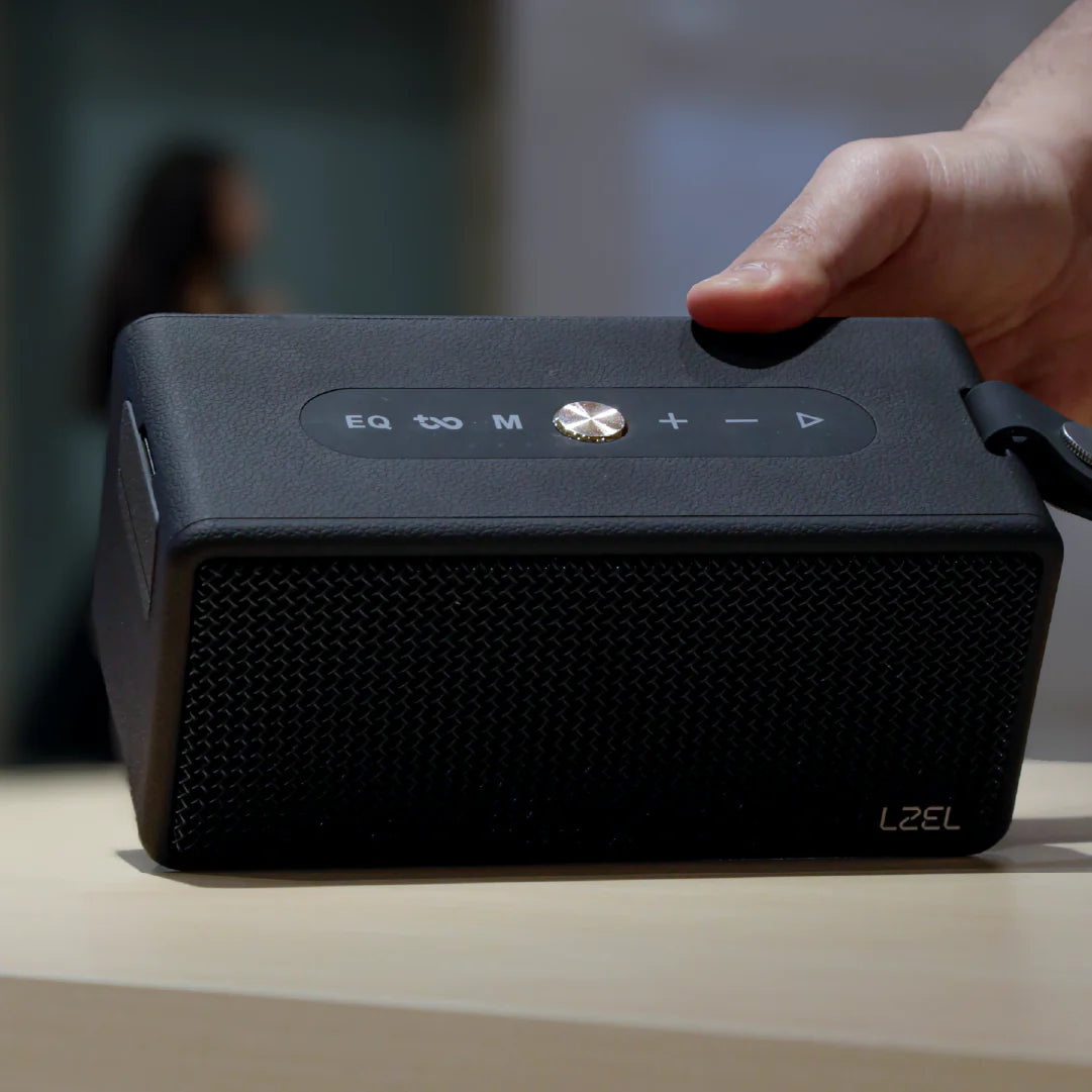 LZEL Aquilasonus Xs Premium Wireless Speaker With Deep Bass Bluetooth 5.4 - Fast Charging - 4000mah Battery