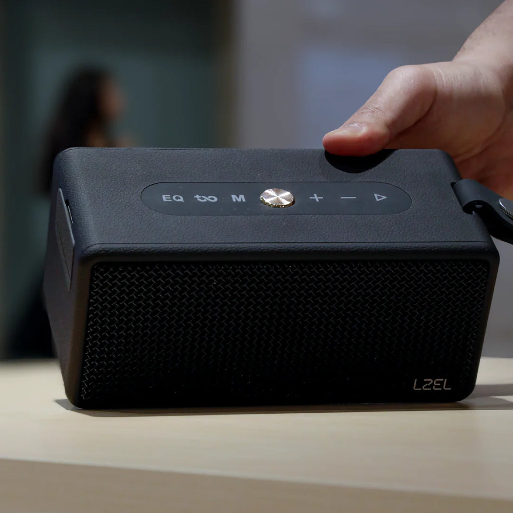 LZEL Aquilasonus Xs Premium Wireless Speaker With Deep Bass Bluetooth 5.4 - Fast Charging - 4000mah Battery