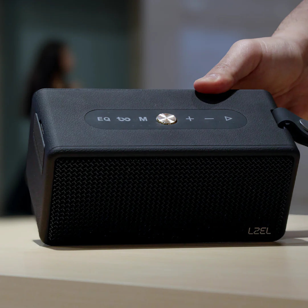 LZEL Aquilasonus Xs Premium Wireless Speaker With Deep Bass Bluetooth 5.4 - Fast Charging - 4000mah Battery