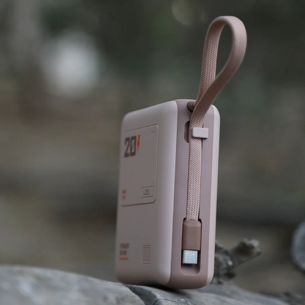 LZEL Zenoflex Surge20 Portable 20000Mah  65W Max Pd Power Bank Dual Usb-C
