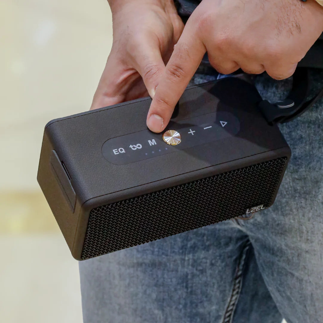 LZEL Aquilasonus Xs Premium Wireless Speaker With Deep Bass Bluetooth 5.4 - Fast Charging - 4000mah Battery