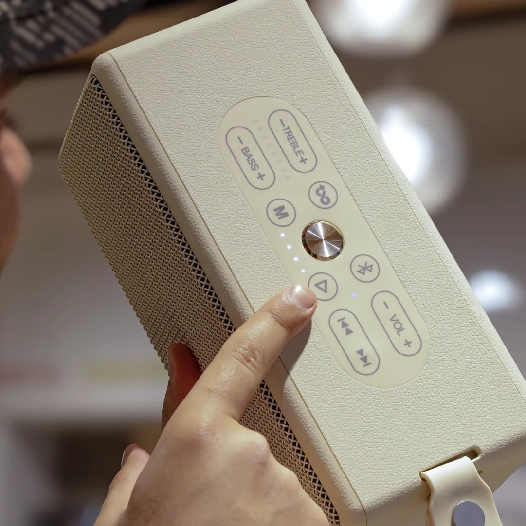 LZEL Aquilasonus Xl Premium Wireless Speaker With Deep Bass Bluetooth 5.4 - Optional Mic Support - 6000mah Battery