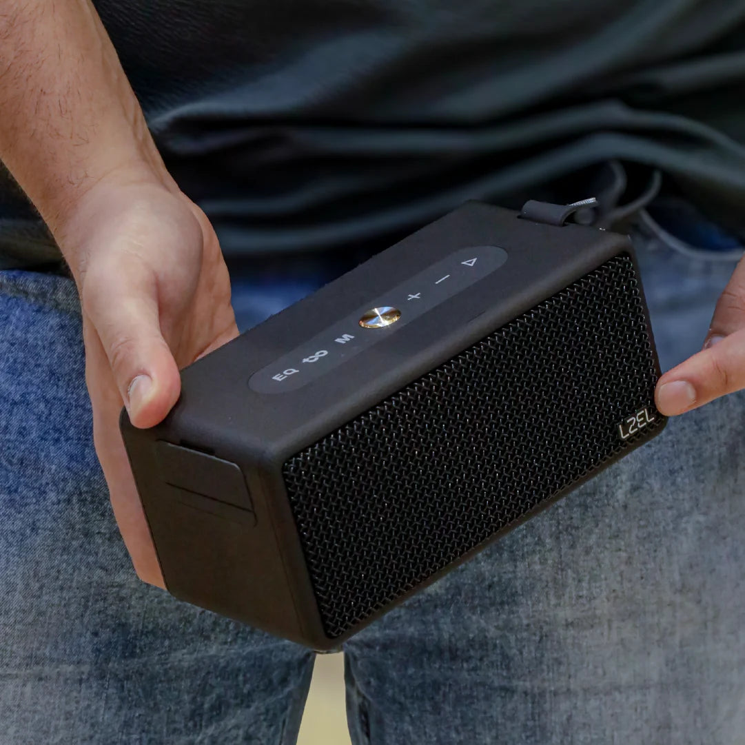 LZEL Aquilasonus Xs Premium Wireless Speaker With Deep Bass Bluetooth 5.4 - Fast Charging - 4000mah Battery