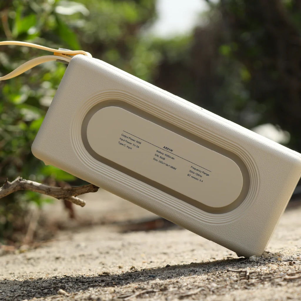 LZEL Aquilasonus Xl Premium Wireless Speaker With Deep Bass Bluetooth 5.4 - Optional Mic Support - 6000mah Battery