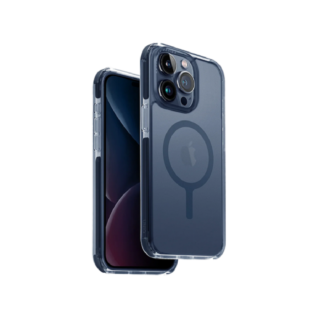 Uniq iPhone 15 Pro Combat Cover With MagSafe | Dark Blue