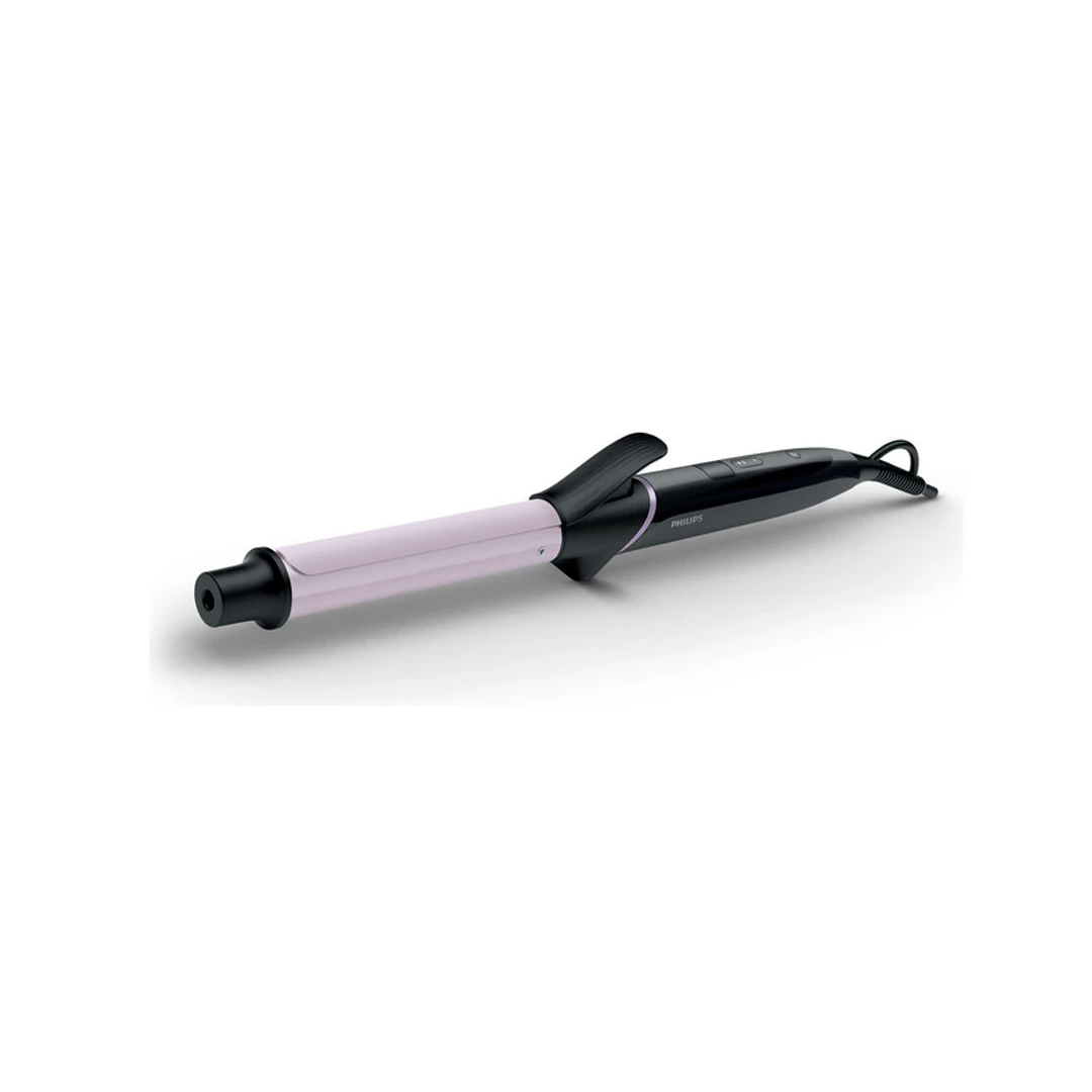Philips StyleCare Hair Curler with Tourmaline Ceramic Coating, 8 Digital Heat Settings, 25mm Medium Barrel | Black