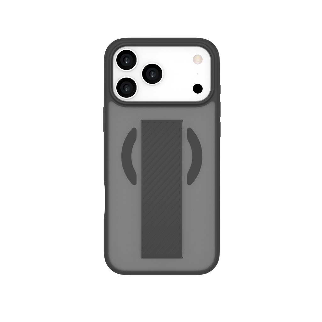 LZEL MagMatte Band Case for iPhone 17 Pro Max | Black