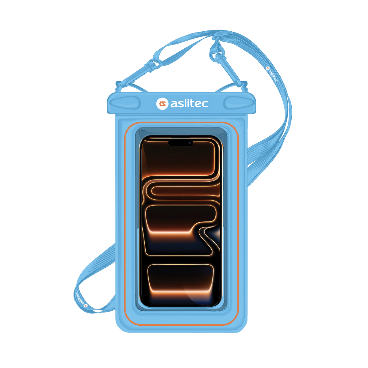 aslitec DIVEGUARD Pouch IP8X Waterproof Floating Phone Pouch With Touch Screen Access Fit Up to 8.9 inch