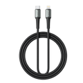 90 Percent Voltix90 Core – USB-C to Lightning Braided Cable, 2M
