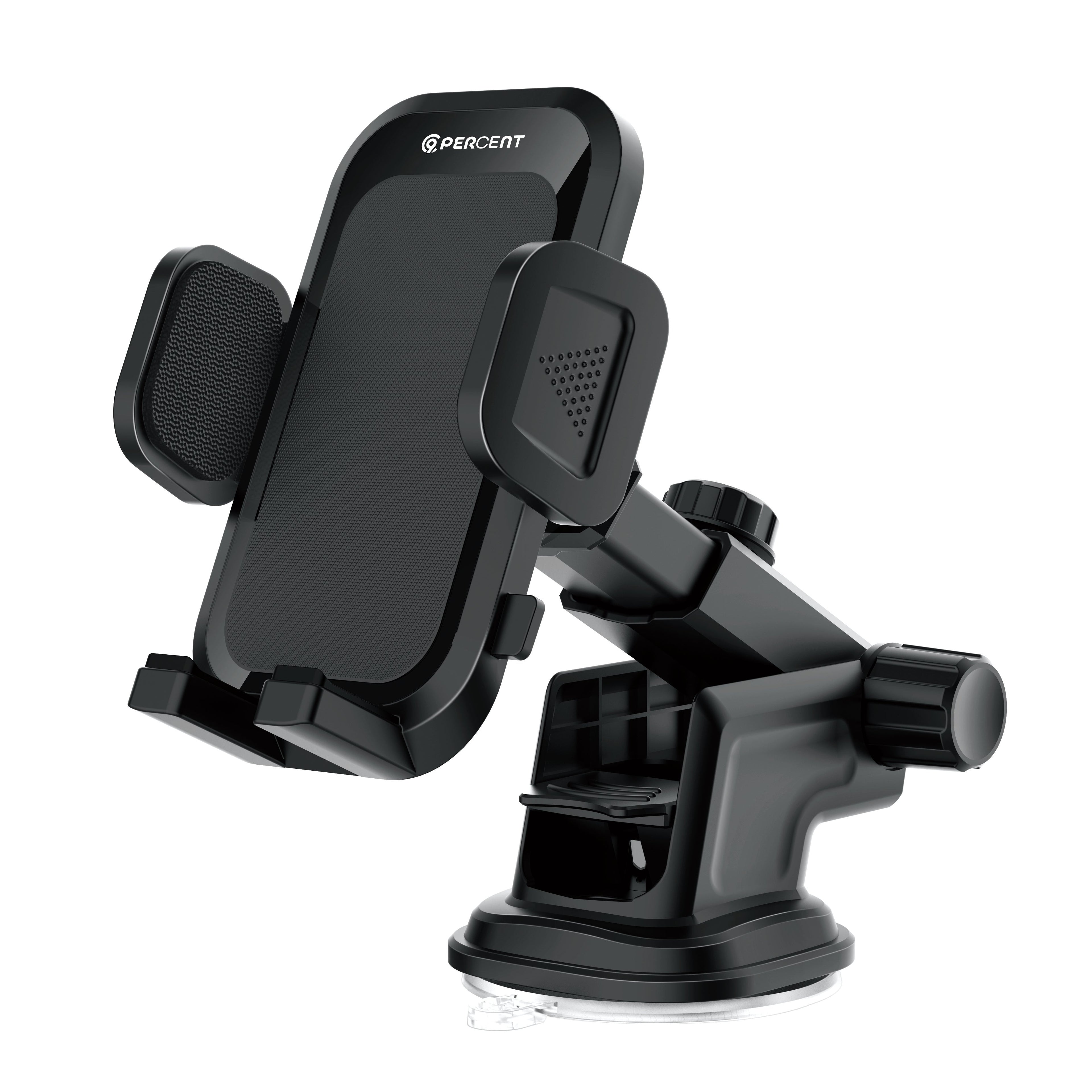 90 Percent Motogrip Secure90 Universal Car Dashboard Phone Mount Black