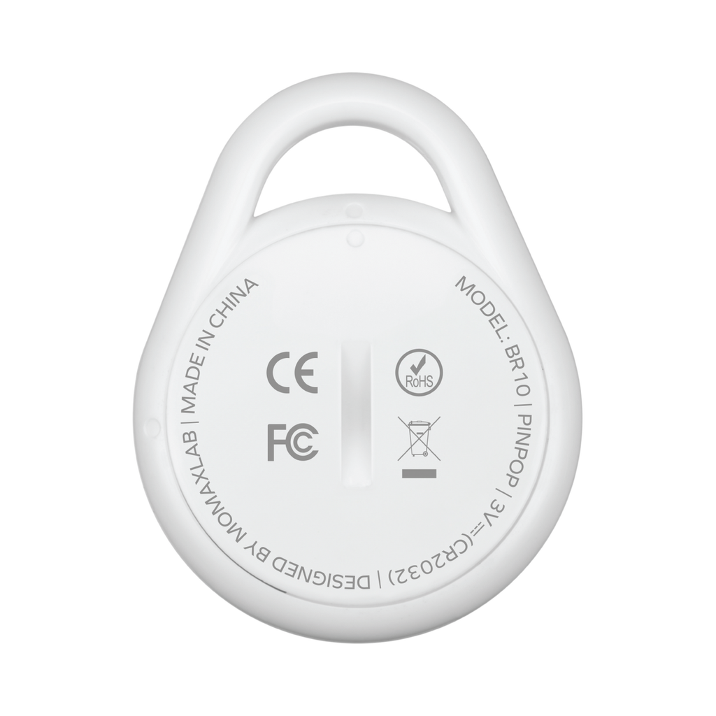 Pinpop Lite Find My Tracker | White