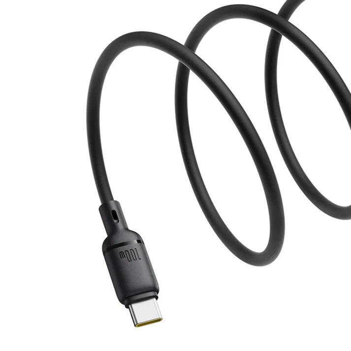 Baseus Silky Fast Charging Cable USB-A to USB-C 2m | Cluster Black